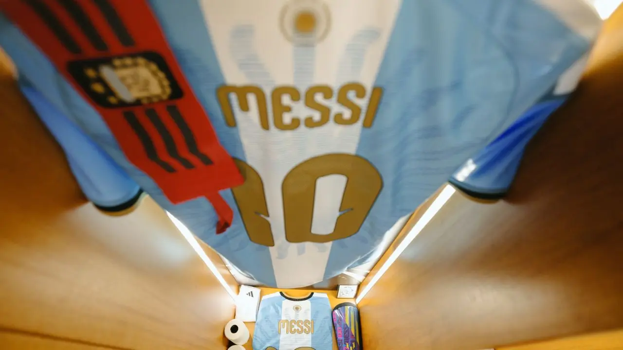 Messi ya está en el Monumental para jugar su último partido con la Selección