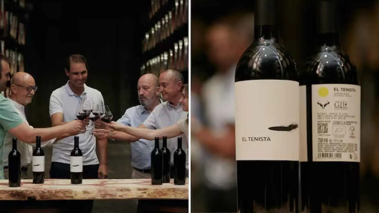 Rafael Nadal entra al negocio del vino con "El Tenista", una etiqueta que cuesta 60 euros