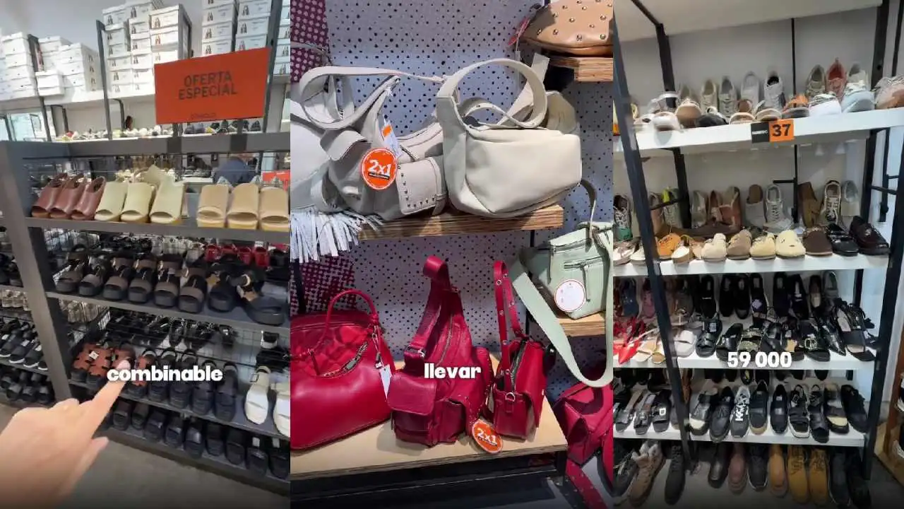 Regalo del Día de la Madre: outlet con calzados y cartera de marca en 2x1 y más