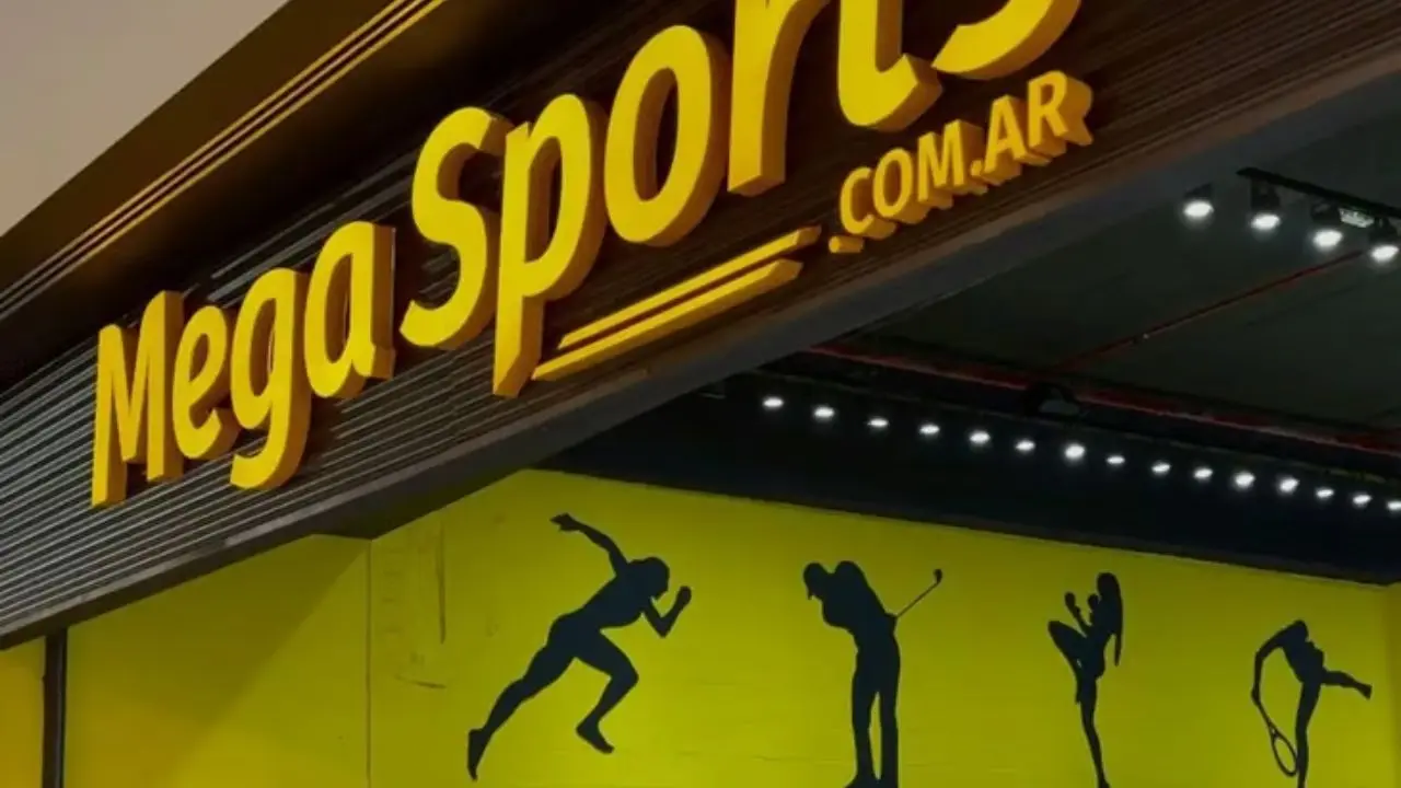 frente de local Mega Sports