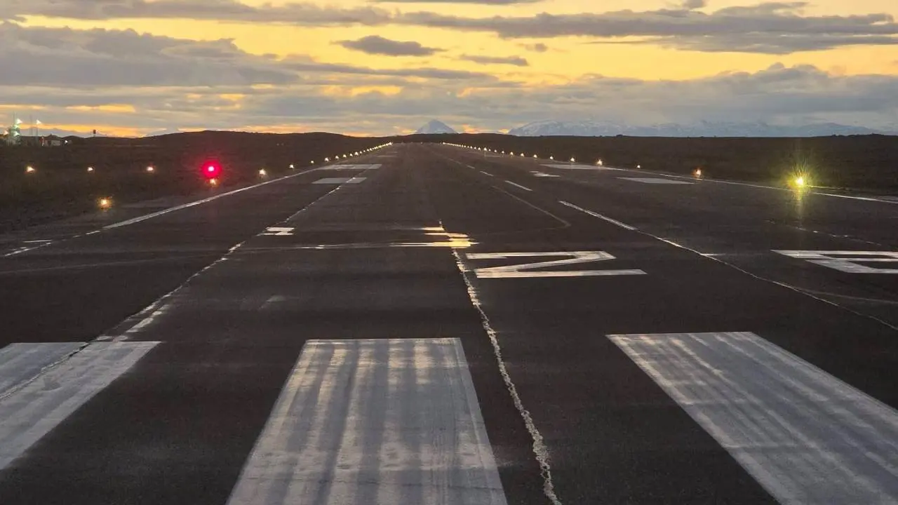 Un aeropuerto del interior fue modernizado y ahora puede recibir vuelos de noche