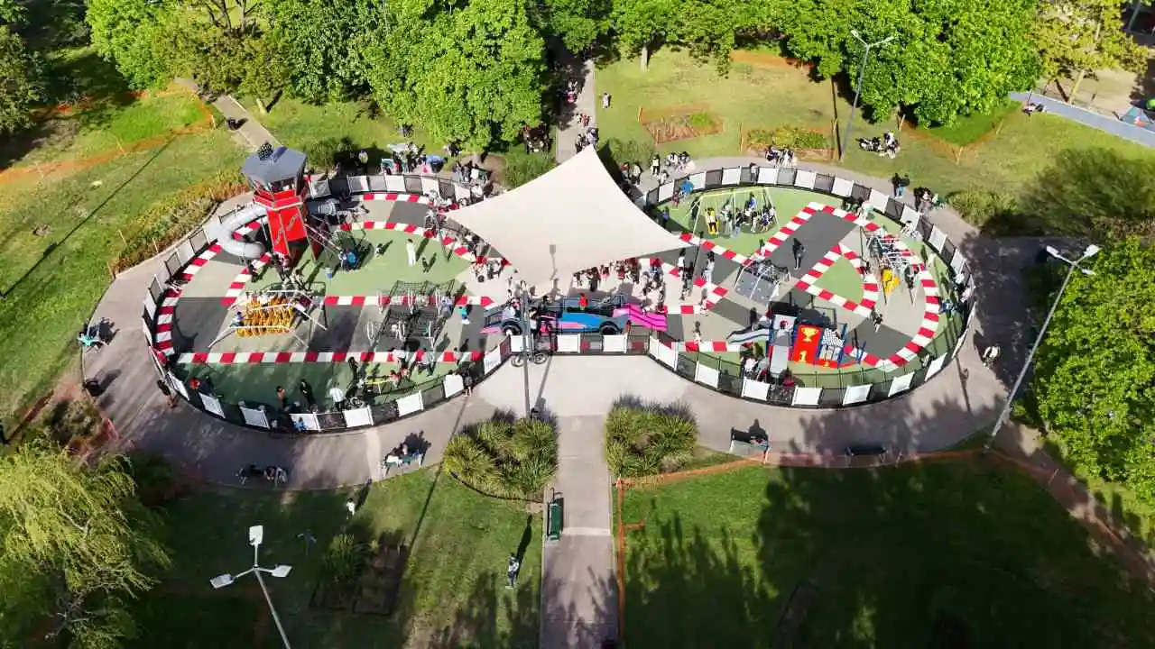 Furor por la Fórmula 1: la plaza temática que inauguró en Buenos Aires