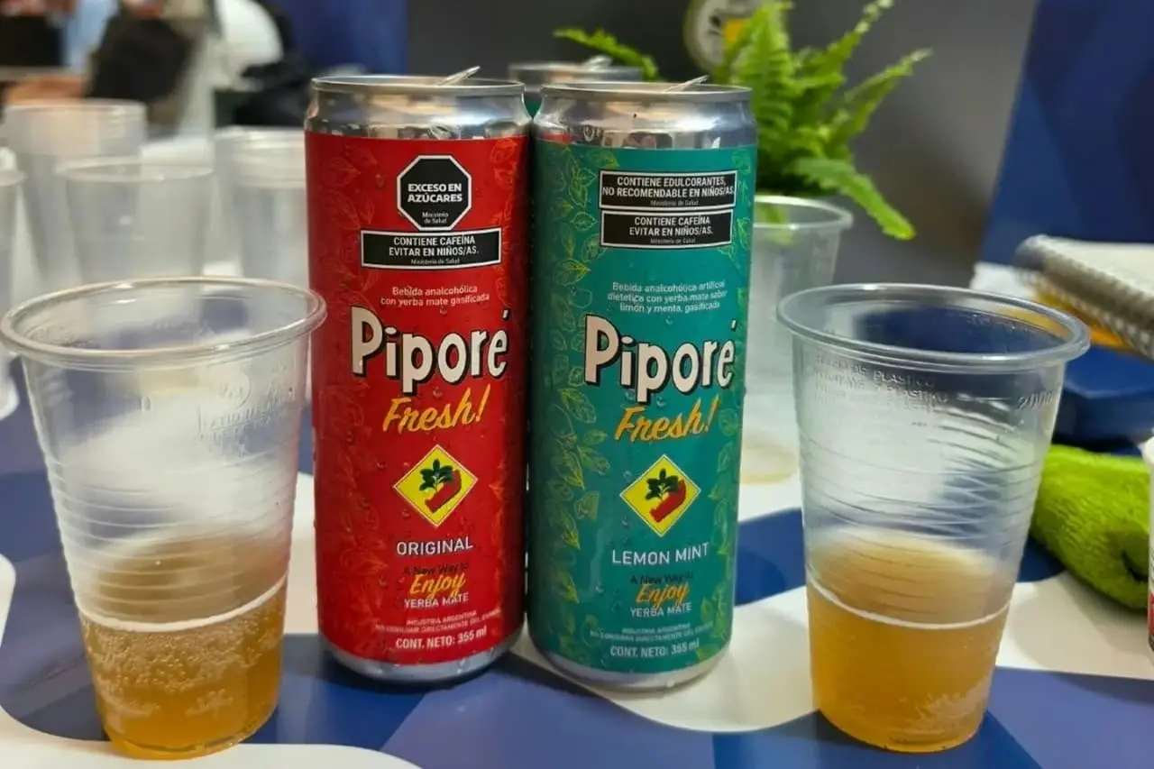 Gaseosa de yerba mate piporé