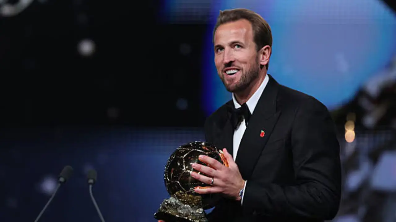 El inglés Harry Kane ganó el Balón de Oro y Messi quedó quinto en la votación