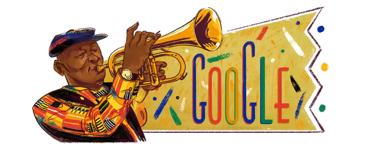 Video: Hugh Masekela es homenajeado por Google en el 80 aniversario de su nacimiento