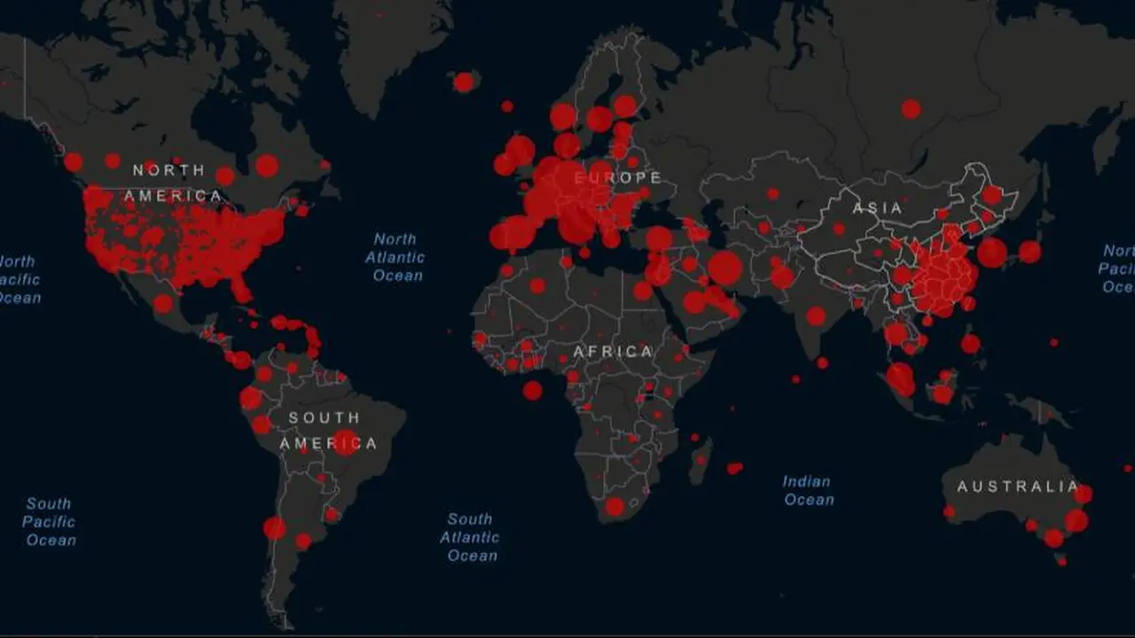 Así avanza el coronavirus en el mundo