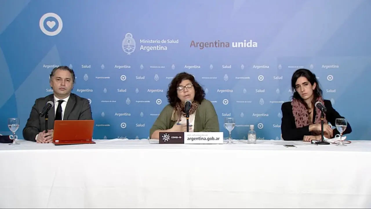El ministerio de Salud brinda un informe diario acerca de la situación del coronavirus en Argentina