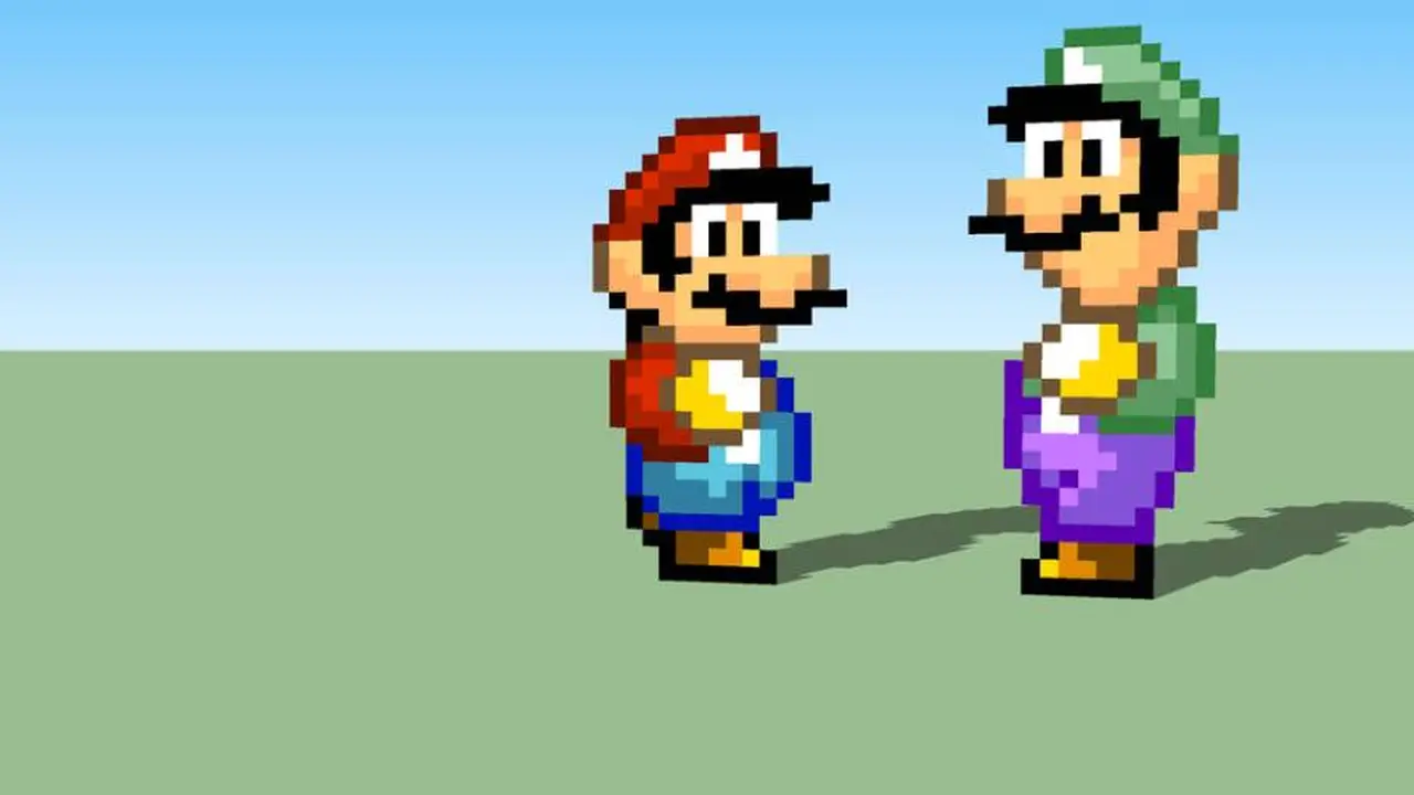 Mario y Luigi, protagonistas del Super Mario Bros