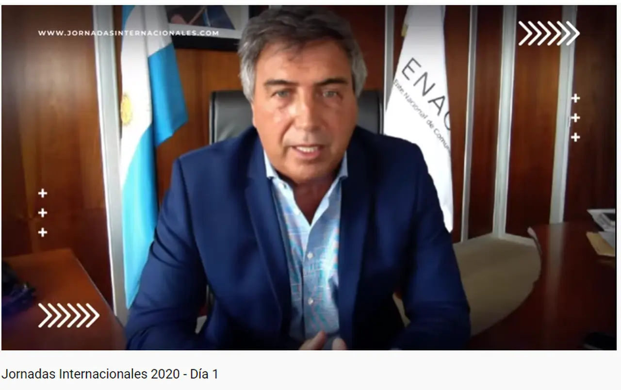 El presidente de Enacom, Claudio Ambrosini responde a Sergio Massa