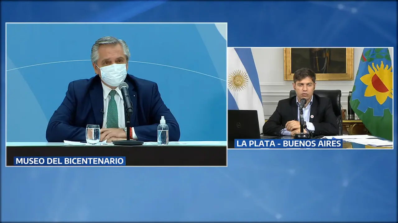 El acto se hizo de manera virtual y contó con la presencia de otros gobernadores