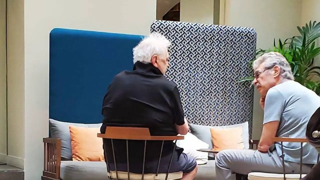 Esta es la foto que circuló del ministro de Salud