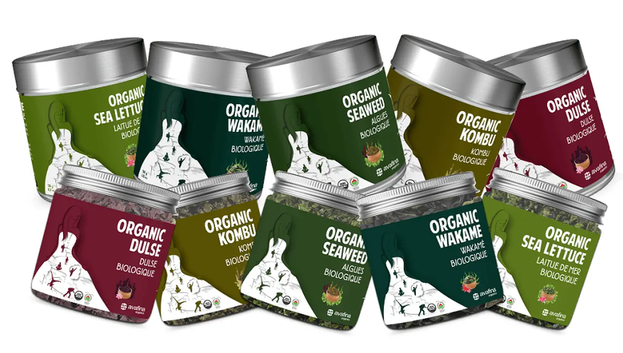 Algas marinas, uno de los productos de Avafina Organics.