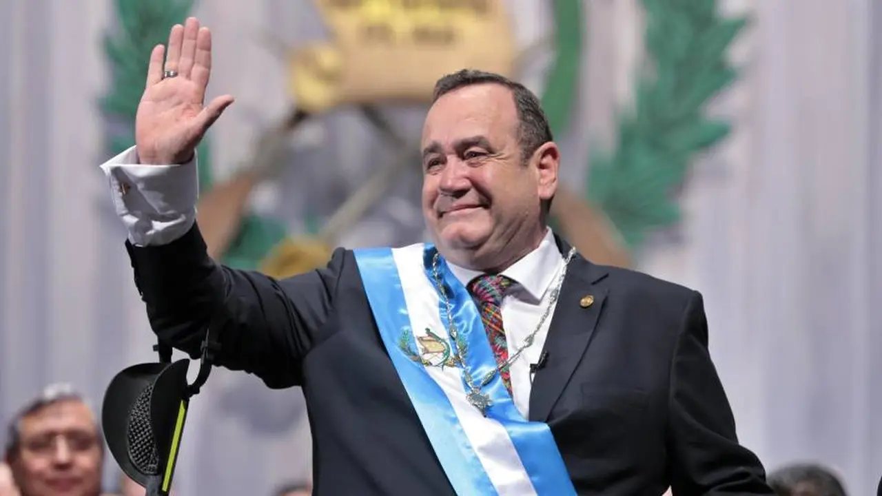 Alejandro Giammattei, presidente de Guatemala