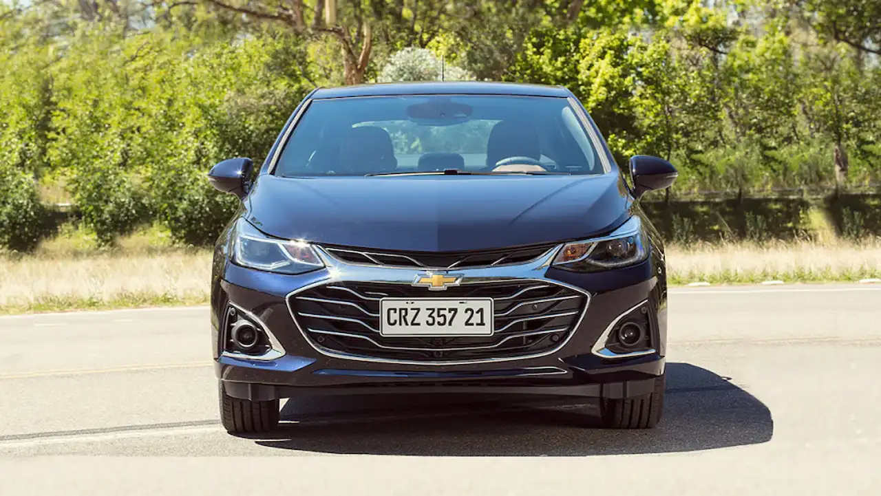 Chevrolet Cruze, uno de los medianos más vendidos.