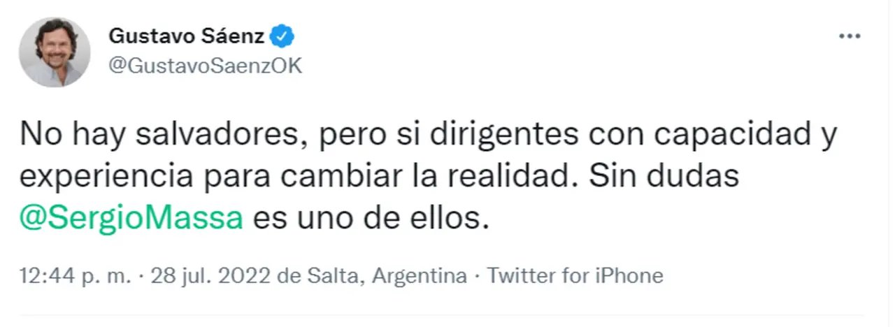El primer tuit de 