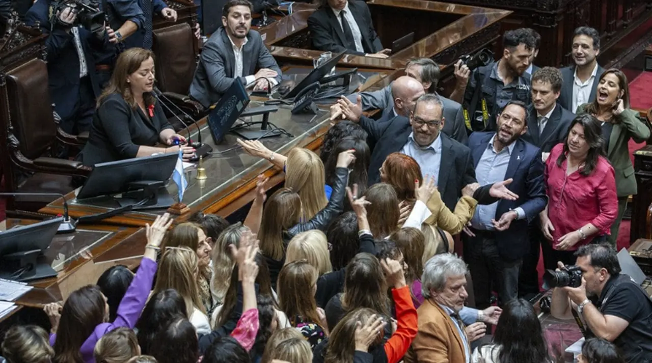 La fuerte pelea entre oficialismo y oposición paralizó el Congreso sobre el final del año