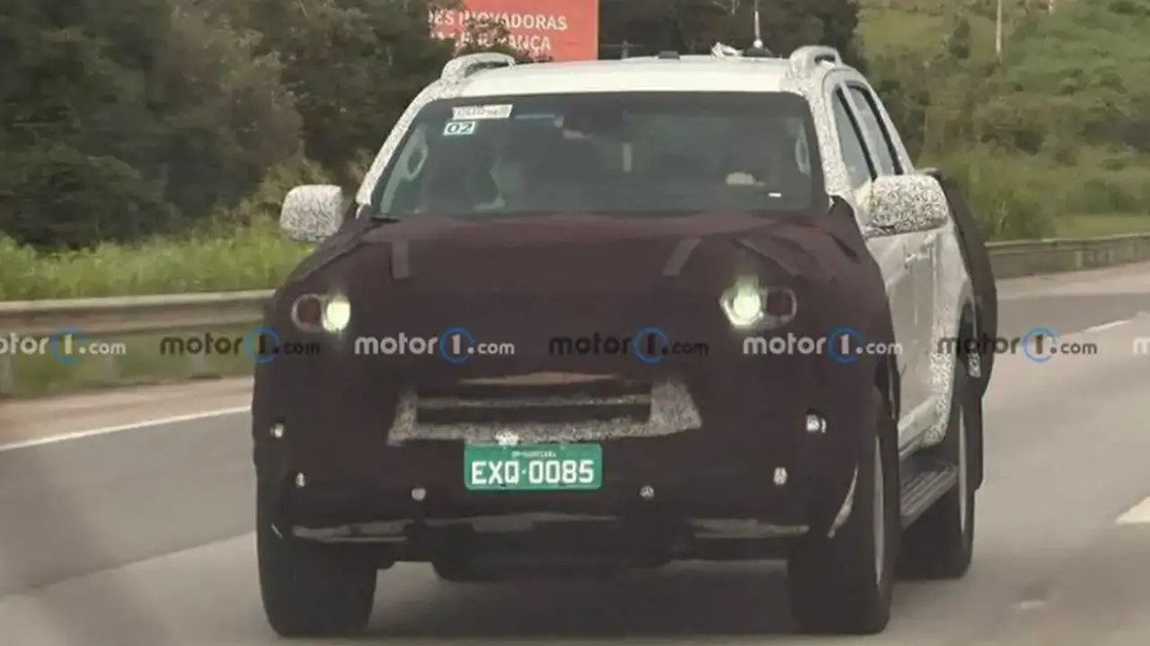 La Chevrolet S10 ya se prueba en Brasil.