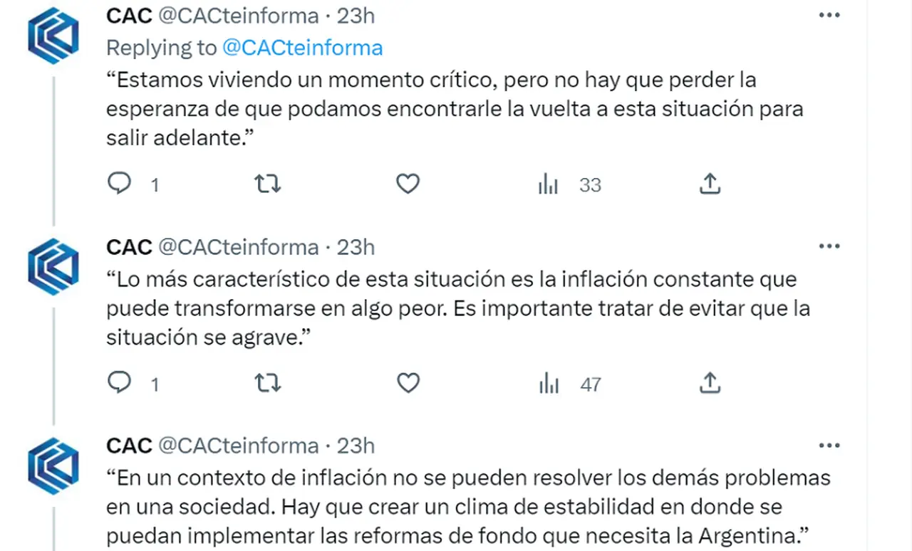 Algunas de las frases que dejó Cavallo en 