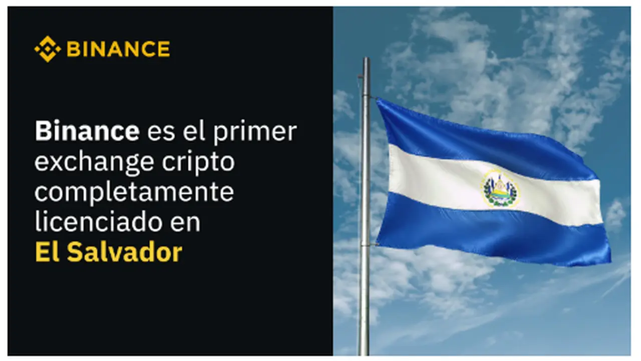 Binance se convierte en el primer exchange de criptomonedas completamente licenciado en El Salvador
