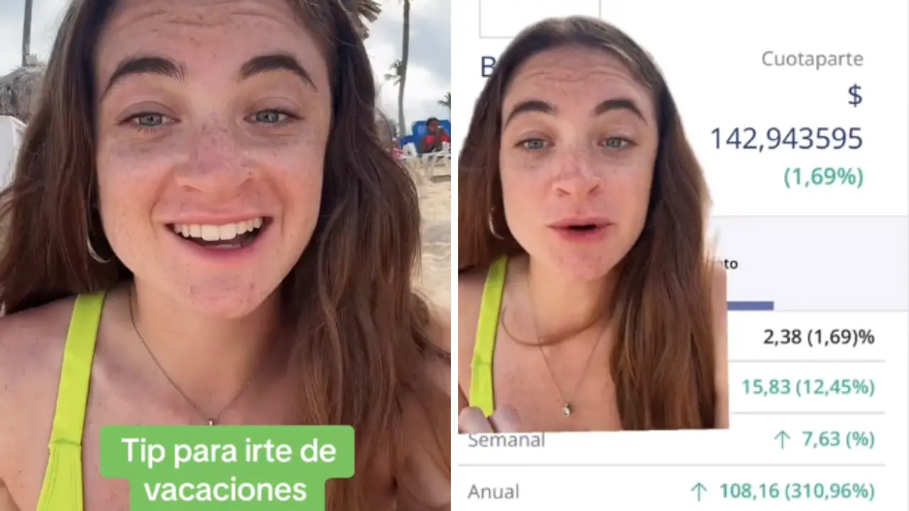 La influencer dio algunas ideas para ahorrar para las vacaciones