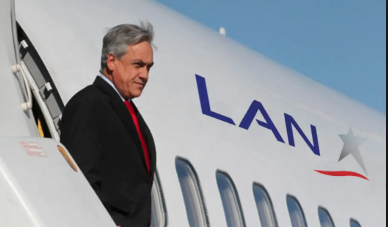 Sebastián Piñera era accionista de LAN aerolíneas