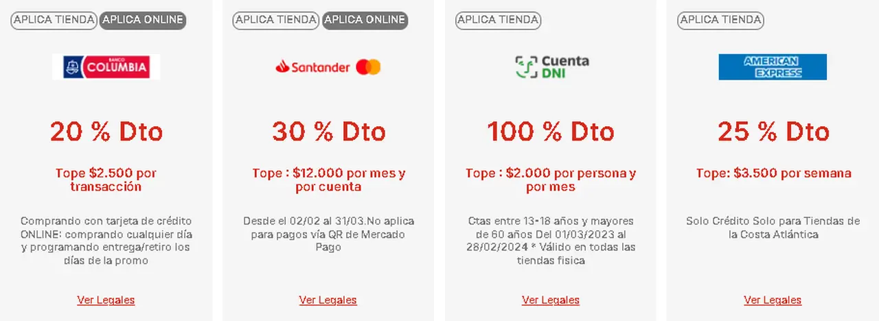 Los viernes durante marzo hay un interesante descuento con Santander 