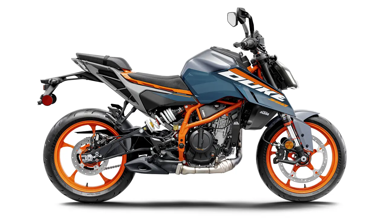 El asiento de la nueva KTM 390 es más bajo que el anterior.
