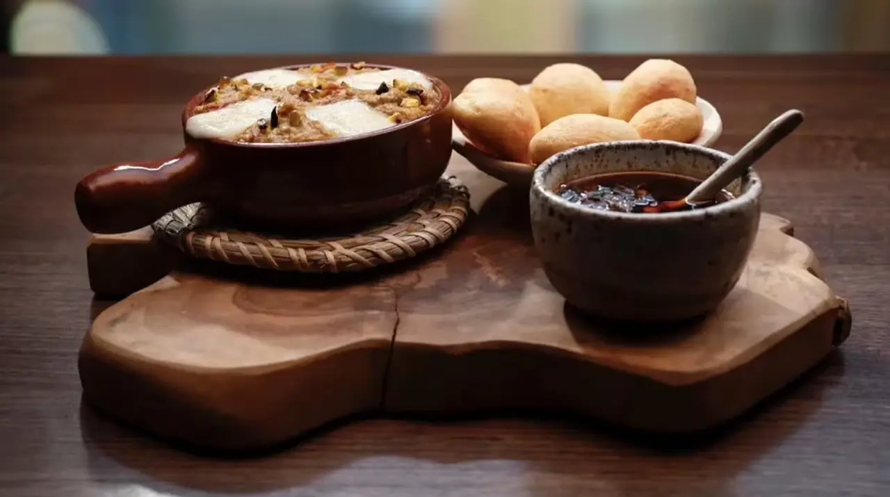 El plato que presentó Juan de la Cruz Tolares en Masterchef Australia.