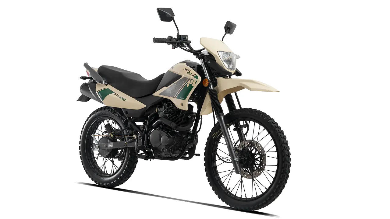 La nueva Motomel es apta para la ciudad y el off road.