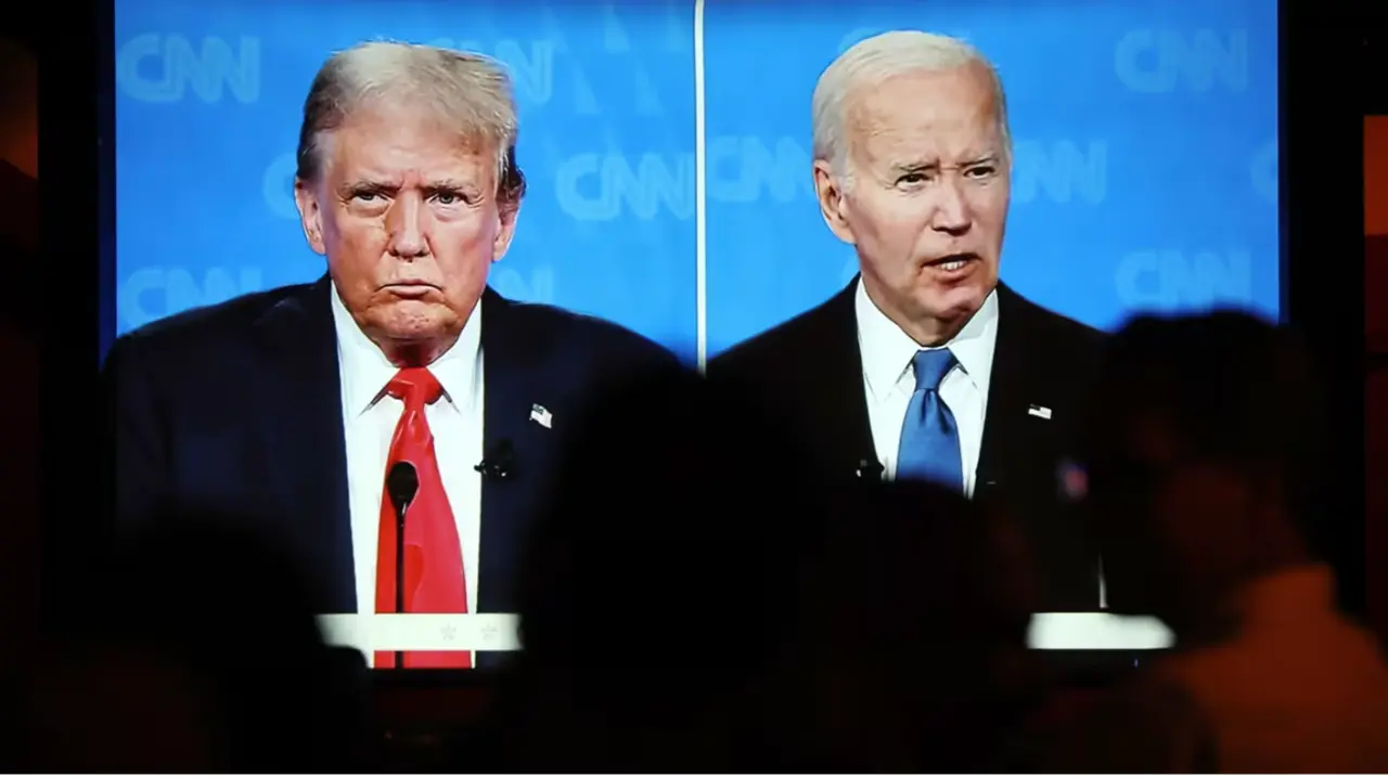 Biden también vivió un incómodo momento en el debate presidencial con Trump, donde este último salió mejor parado.
