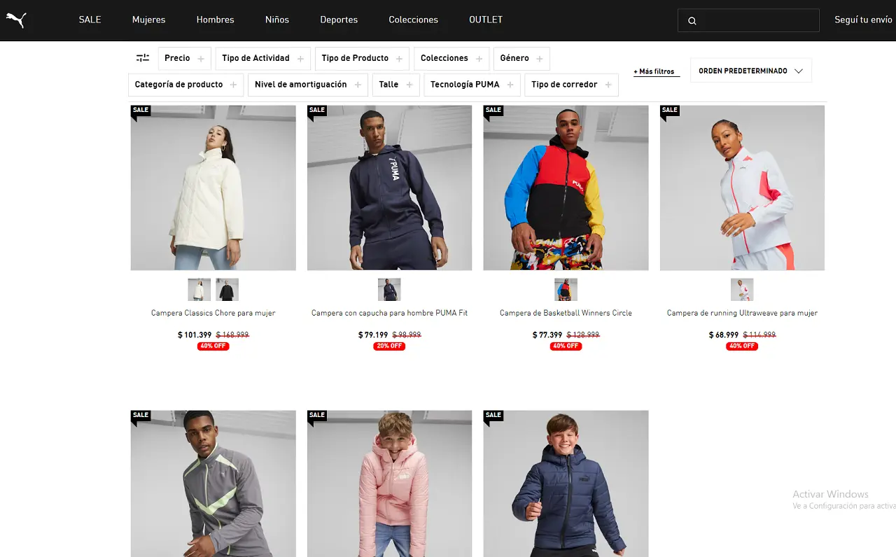 Cómo comprar camperas PUMA con 40 % de descuento y en cuotas