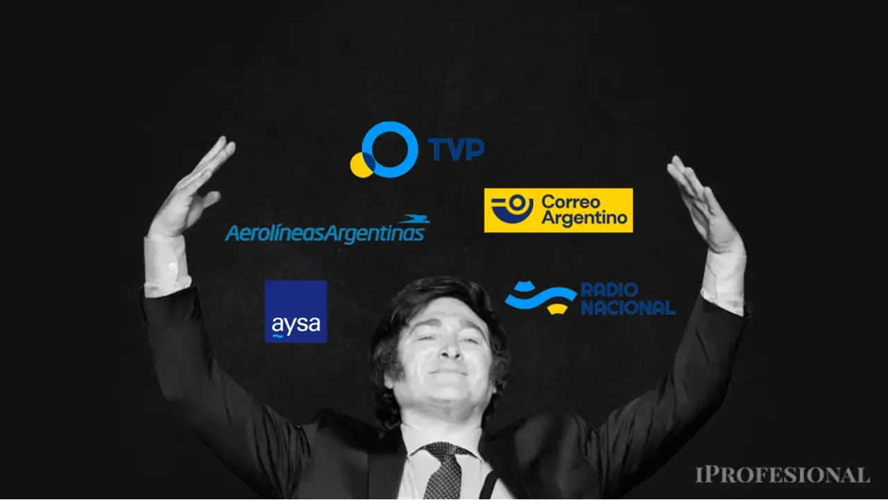 milei empresas publicas privatizaciones