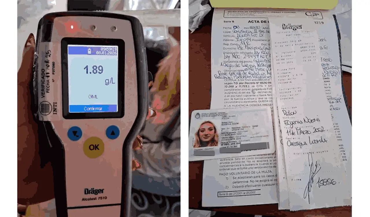 El choque ocurrió antes de las 10, en Rivadavia al 400, y el operativo fue realizado por tránsito de
