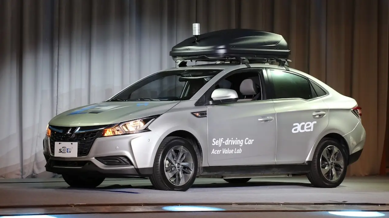 Acer no se limita a las PCs: presentó su primer prototipo de vehículo autónomo