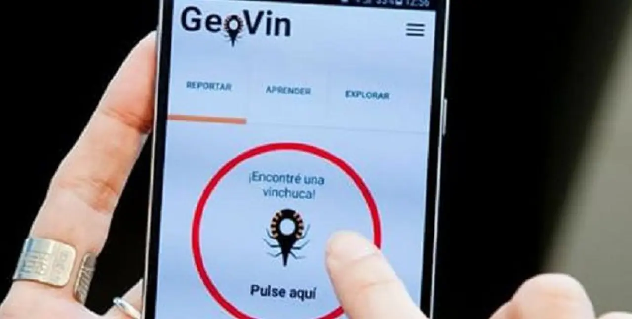 Con sello argentino llega una aplicación para reportar la presencia de vinchucas