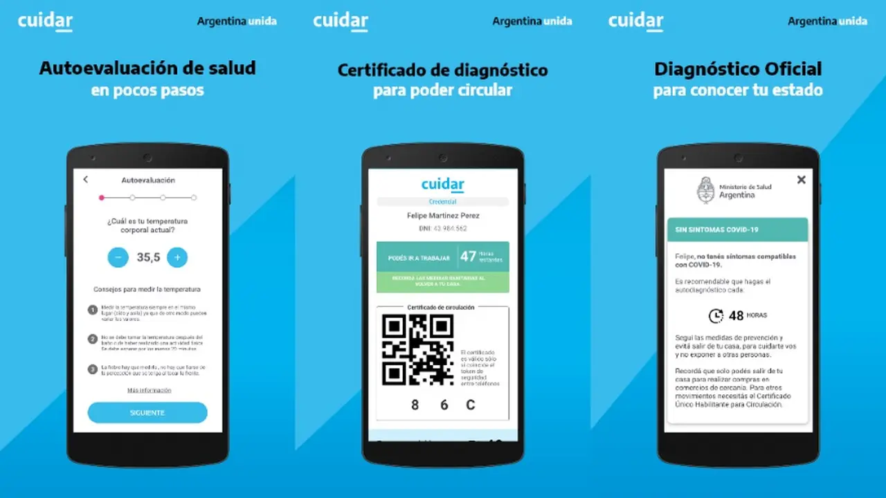 Cuidar, la app del Gobierno Nacional para la ayuda del covid19