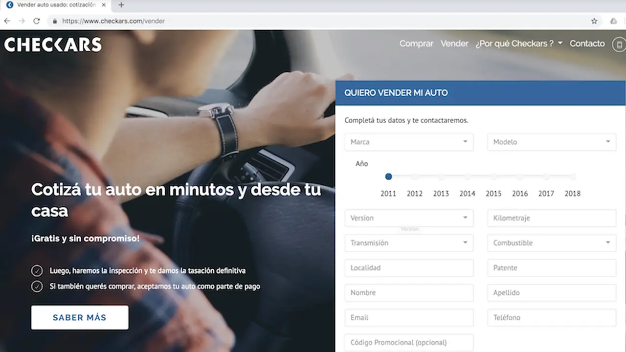 Checkars: así funciona el primer e-commerce de autos usados con delivery y transferencia express