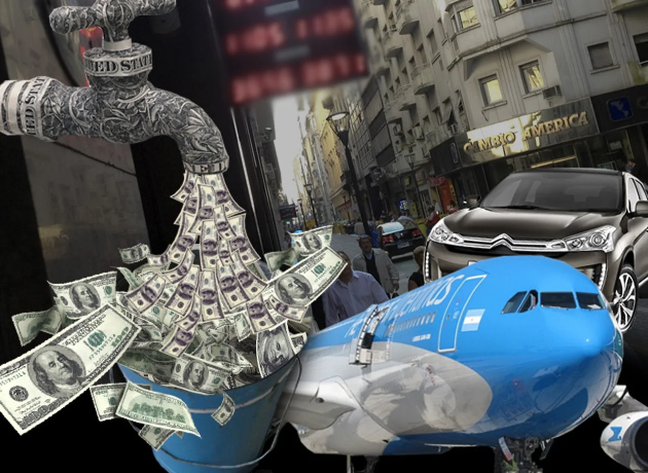 Gobierno se endeuda para financiar la fuga: en 2017 salen u$s22.000 M, más que en 2011 cuando CFK instauró el cepo
