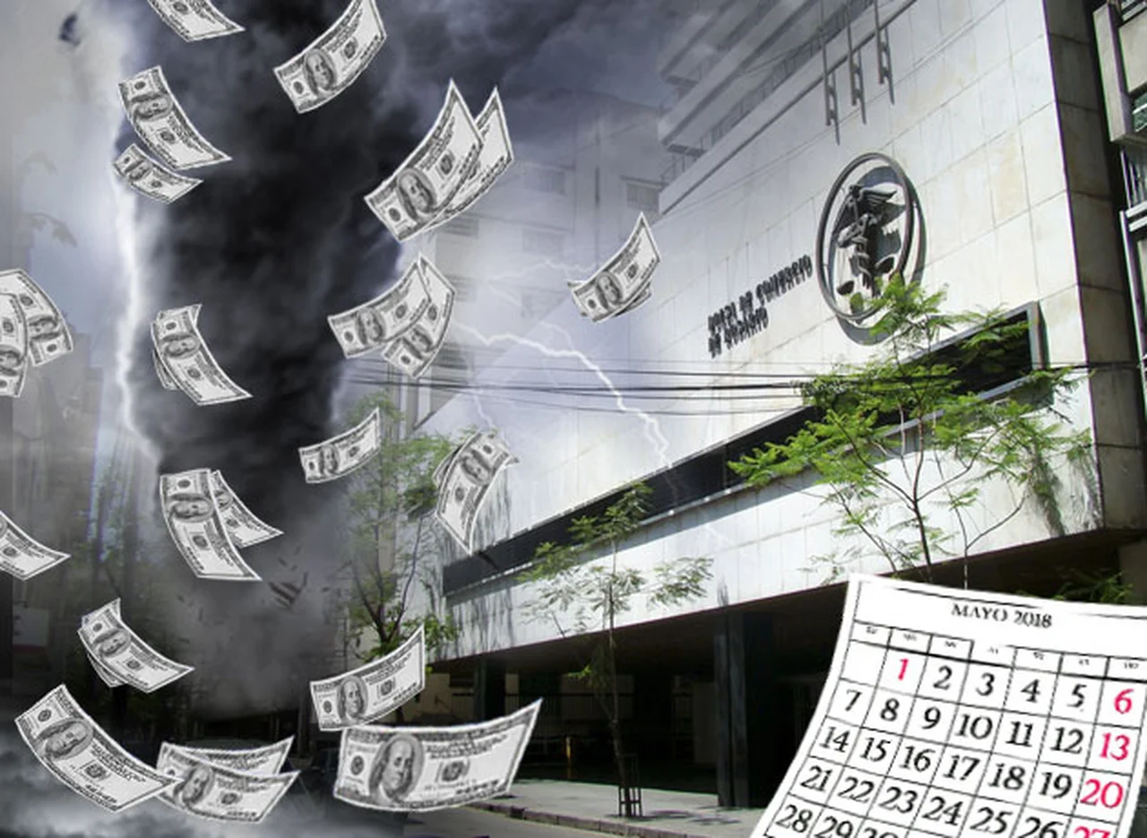 El vendaval del dólar dejó apenas dos acciones en pie en el mercado bursátil durante mayo