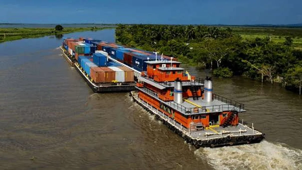 La Hidrovía languidece por la sequía que golpea al río Paraguay: embarcaciones pueden quedar varadas