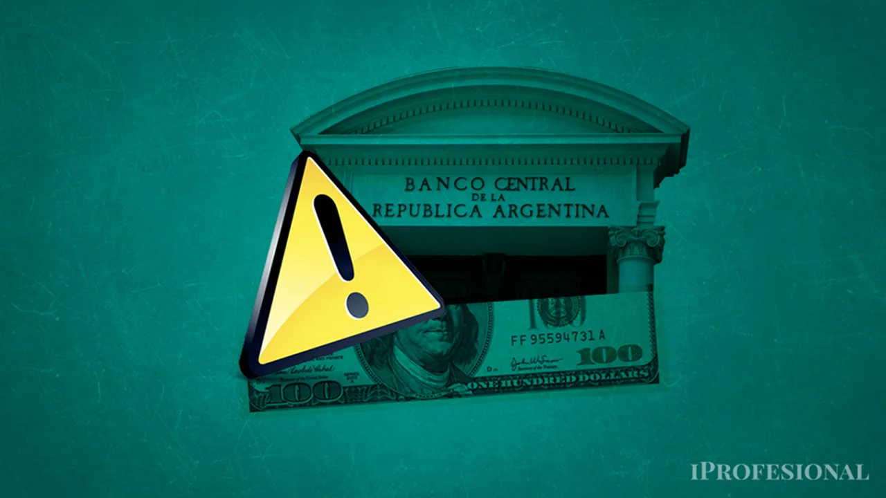 Alerta por los dólares: el BCRA volvió a vender y advierten que las reservas netas son negativas en u$s1.500 millones