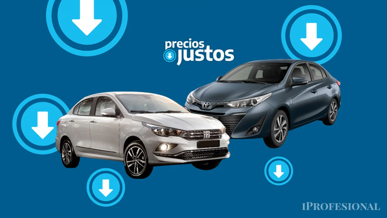 Precios justos: qué autos de Fiat y Toyota no aumentarán por 60 días y cuál conviene elegir