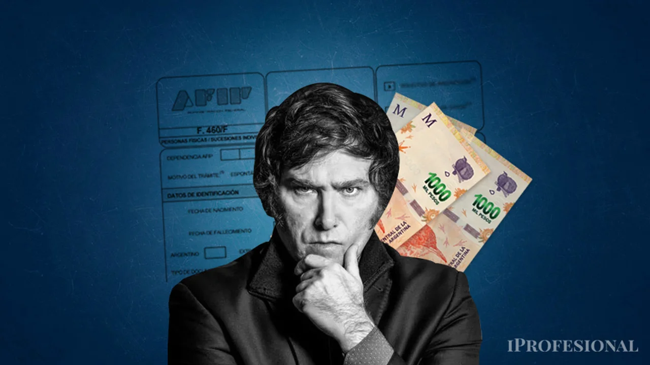 La recaudación de AFIP se desploma y peligra el superávit de Milei y Caputo