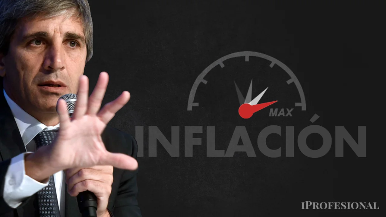 Problemas para Caputo: por la inflación récord, el mercado palpita otro salto del dólar