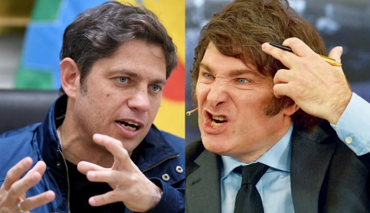 Axel Kicillof Javier Milei