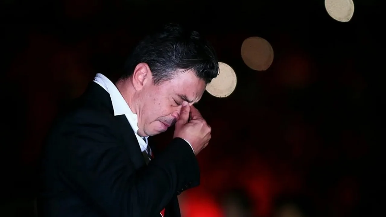 Marcelos Gallardo, exfutbolista y entrenador argentino