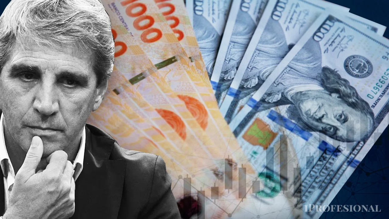 Luis Caputo, pesos y dólares