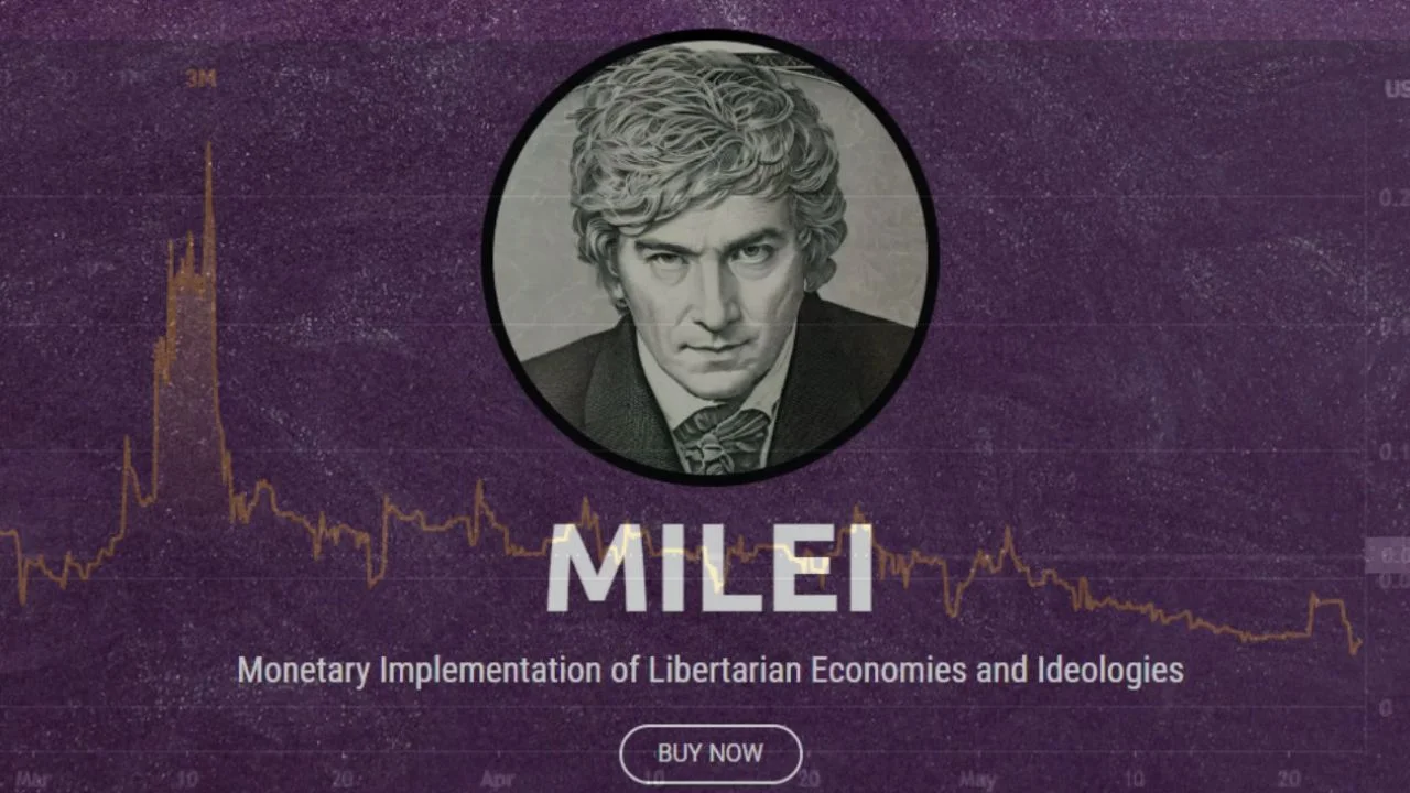 A cuánto cotiza la criptomoneda homenaje a Javier Milei que pocos conocen