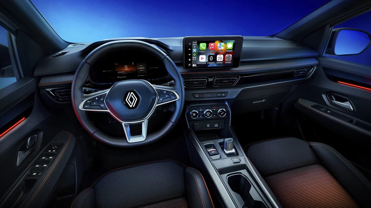El interior del Renaul Kardian, elegido el mejor auto del 2025