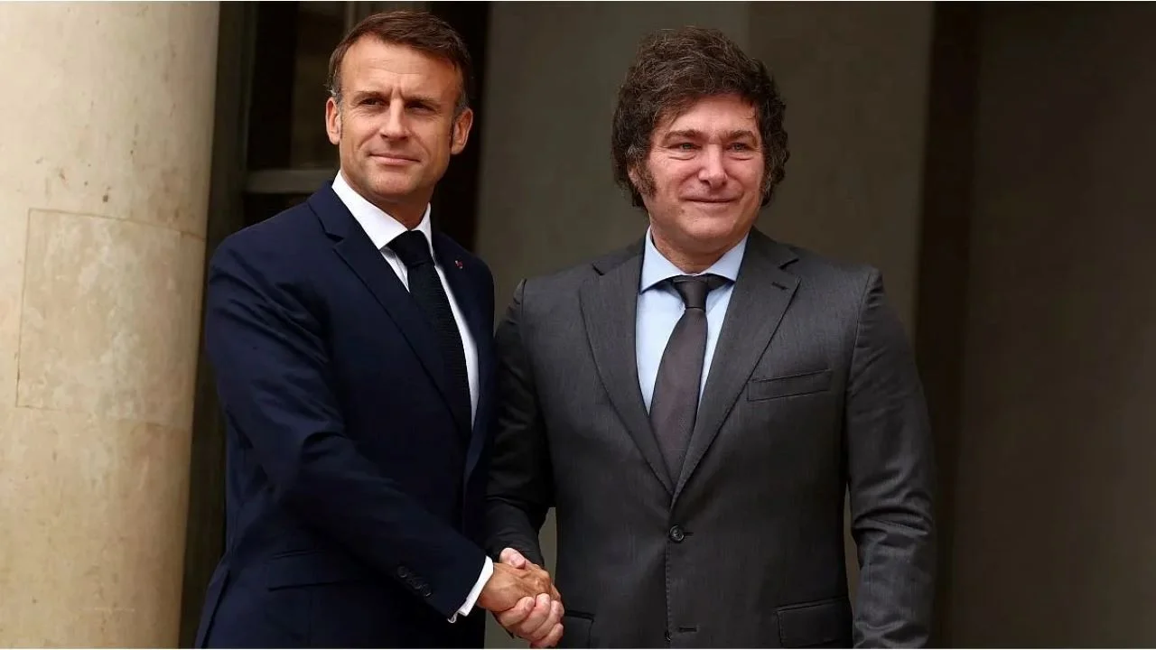 Milei y Macron se reunieron para abordar la crisis económica de Argentina: el apoyo de Francia
